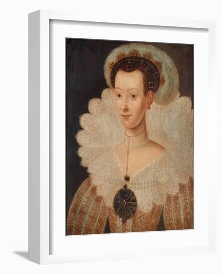 Queen Maria Eleonora of Sweden-Jacob Hoefnagel-Framed Giclee Print