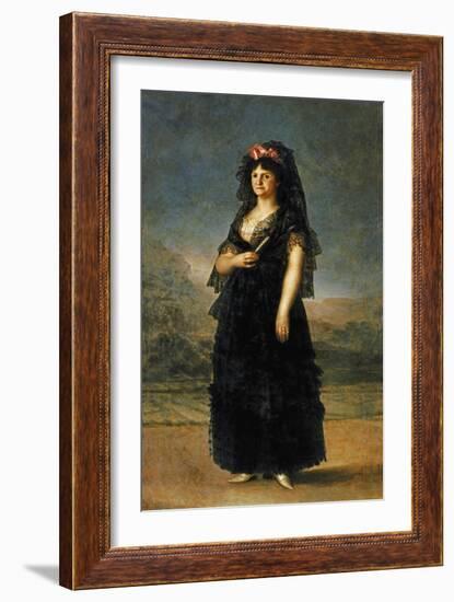 Queen Maria Luisa-Francisco de Goya-Framed Giclee Print