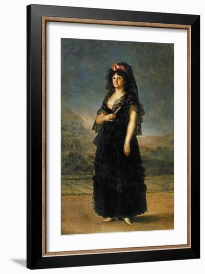 Queen Maria Luisa-Francisco de Goya-Framed Giclee Print