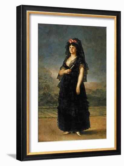 Queen Maria Luisa-Francisco de Goya-Framed Giclee Print