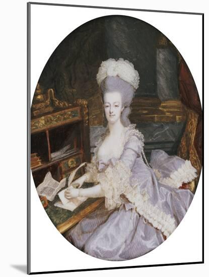 Queen Marie Antoinette of France (1755-1793)-Francois Dumont-Mounted Giclee Print