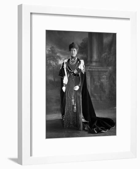 Queen Mary, 1911-null-Framed Photographic Print