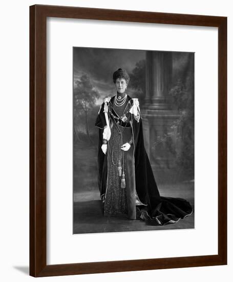 Queen Mary, 1911-null-Framed Photographic Print