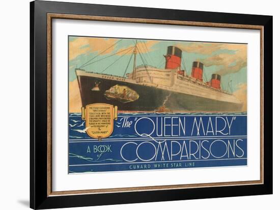 Queen Mary Book of Comparisons-null-Framed Art Print