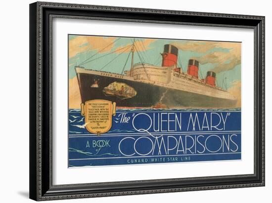 Queen Mary Book of Comparisons-null-Framed Art Print