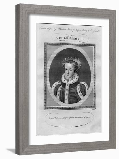 Queen Mary I, 1780s-null-Framed Giclee Print