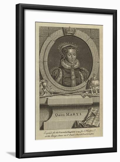 Queen Mary I-null-Framed Giclee Print