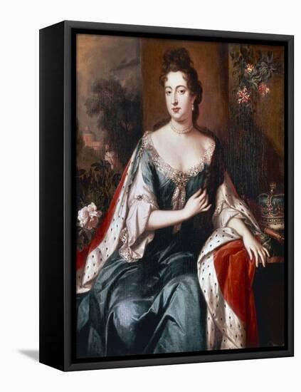 Queen Mary Ii, C.1692-94-Jan van der Vaardt-Framed Premier Image Canvas