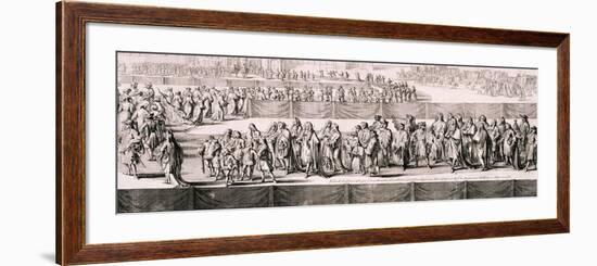 Queen Mary II's Funeral, Westminster Abbey, London, 1695-Romeyn De Hooghe-Framed Giclee Print