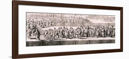 Queen Mary II's Funeral, Westminster Abbey, London, 1695-Romeyn De Hooghe-Framed Giclee Print