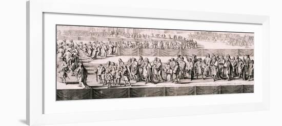 Queen Mary II's Funeral, Westminster Abbey, London, 1695-Romeyn De Hooghe-Framed Giclee Print