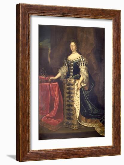 Queen Mary II-Godfrey Kneller-Framed Giclee Print