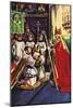 Queen Mary Marrying Prince Philip of Spain at Winchester (Colour Litho)-Peter Jackson-Mounted Giclee Print