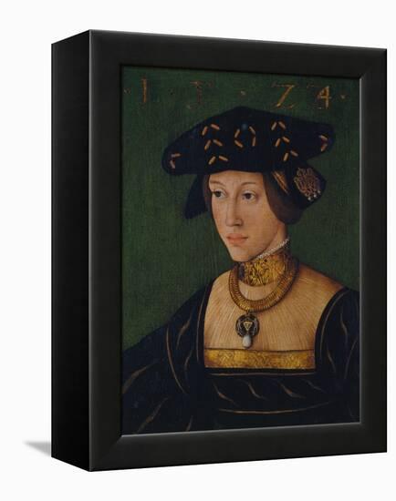 Queen Mary of Hungary, 1524-Hans Krell-Framed Premier Image Canvas