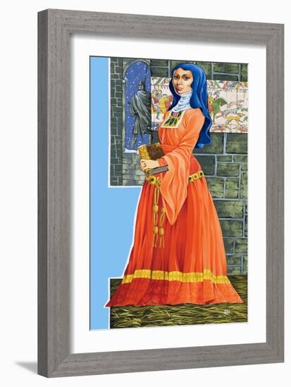 Queen Matilda-Richard Hook-Framed Giclee Print