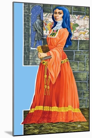 Queen Matilda-Richard Hook-Mounted Giclee Print