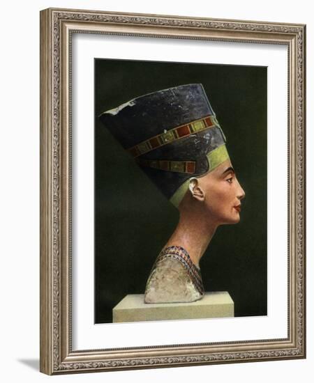 Queen Nefertiti (1410 Bc-1330 B), C1370 BC-null-Framed Giclee Print