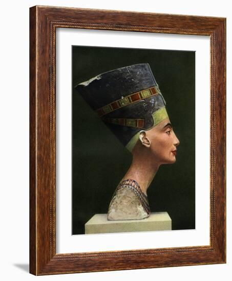 Queen Nefertiti (1410 Bc-1330 B), C1370 BC-null-Framed Giclee Print