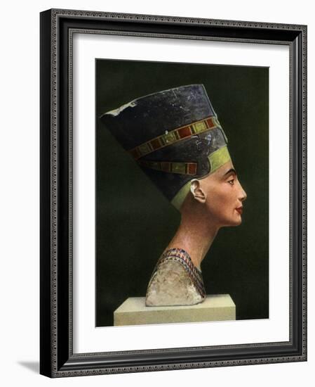 Queen Nefertiti (1410 Bc-1330 B), C1370 BC-null-Framed Giclee Print