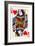 Queen of Hearts from a deck of Goodall & Son Ltd. playing cards, c1940-Unknown-Framed Giclee Print