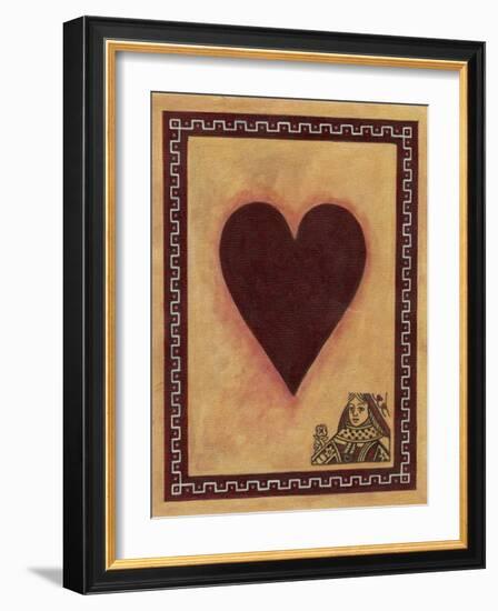 Queen of Hearts-John Zaccheo-Framed Giclee Print