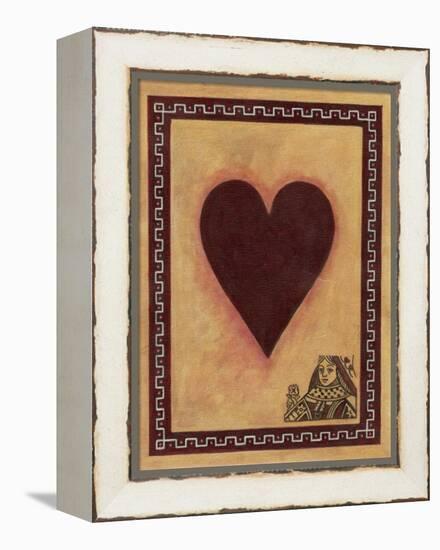 Queen of Hearts-John Zaccheo-Framed Premier Image Canvas