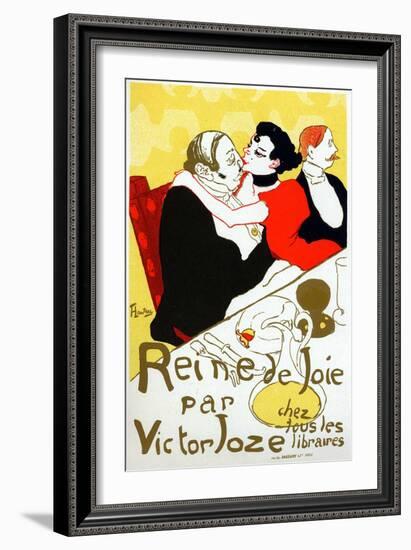 Queen of Joy-Henri de Toulouse-Lautrec-Framed Giclee Print