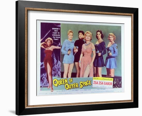 Queen of Outer Space, 1958-null-Framed Art Print