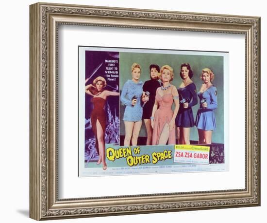 Queen of Outer Space, 1958-null-Framed Premium Giclee Print