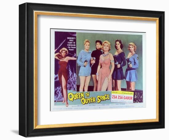 Queen of Outer Space, 1958-null-Framed Premium Giclee Print