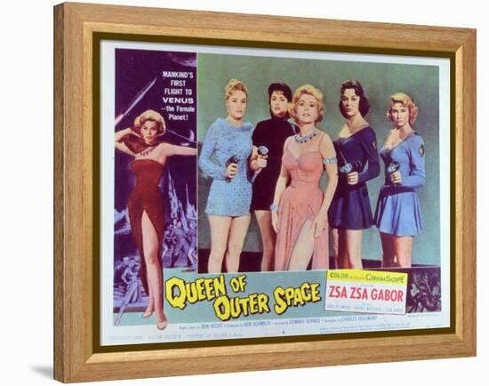 Queen of Outer Space, 1958-null-Framed Stretched Canvas