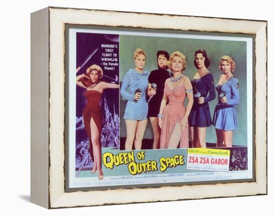 Queen of Outer Space, 1958-null-Framed Stretched Canvas