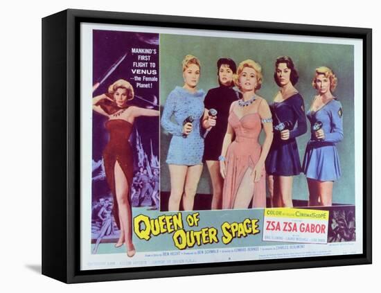 Queen of Outer Space, 1958-null-Framed Stretched Canvas