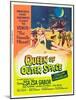 QUEEN OF OUTER SPACE, foreground: Zsa Zsa Gabor on poster art, 1958-null-Mounted Art Print