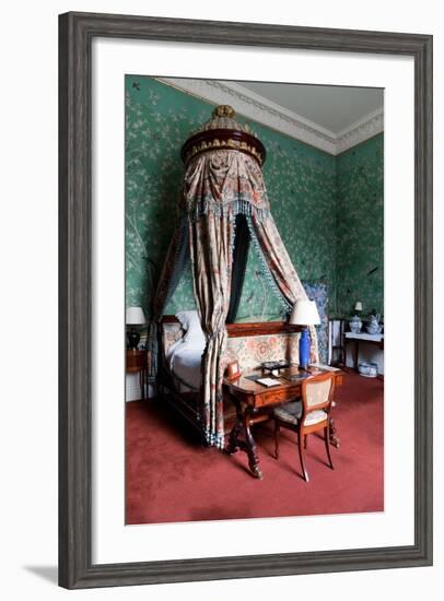 Queen of Scots Dressing Room, Chatsworth House, Derbyshire-null-Framed Photographic Print