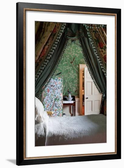 Queen of Scots Dressing Room, Chatsworth House, Derbyshire--Framed Photographic Print