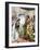 Queen of Sheba Greeted by King Solomon-null-Framed Giclee Print