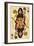 Queen of Spades - Playing Card-Lantern Press-Framed Premium Giclee Print