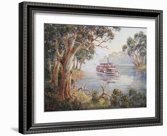 Queen of the Murray-John Bradley-Framed Giclee Print