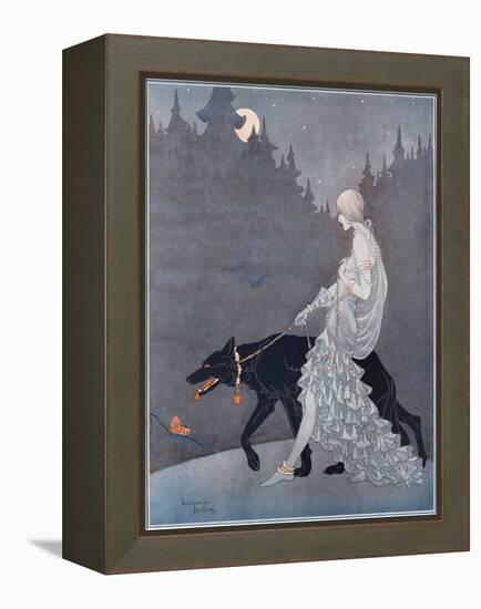 Queen of the Night by Marjorie Miller-null-Framed Premier Image Canvas