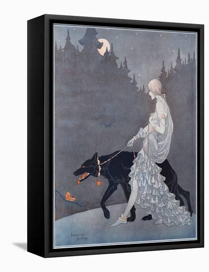 Queen of the Night by Marjorie Miller-null-Framed Premier Image Canvas