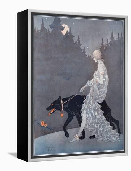 Queen of the Night by Marjorie Miller-null-Framed Premier Image Canvas