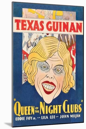 Queen of the Night Clubs-null-Mounted Art Print
