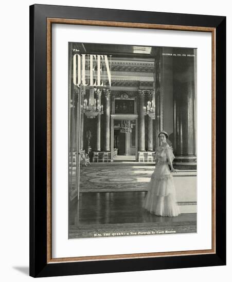 Queen, Queen Elizabeth The Queen Mother, 1939, UK-null-Framed Giclee Print