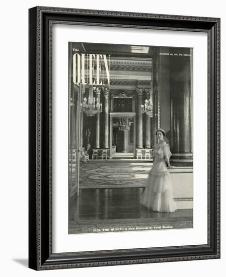 Queen, Queen Elizabeth The Queen Mother, 1939, UK-null-Framed Giclee Print