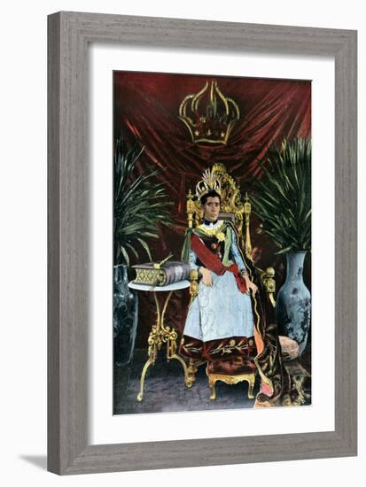 Queen Ranavalona Manjaka III of Madagascar, C 1880S-null-Framed Giclee Print