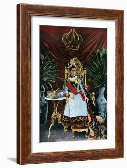 Queen Ranavalona Manjaka III of Madagascar, C 1880S-null-Framed Giclee Print