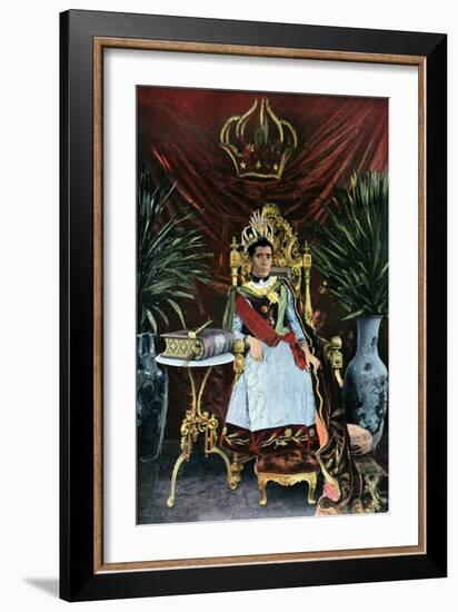 Queen Ranavalona Manjaka III of Madagascar, C 1880S-null-Framed Giclee Print