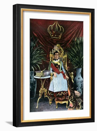 Queen Ranavalona Manjaka III of Madagascar, C 1880S-null-Framed Giclee Print