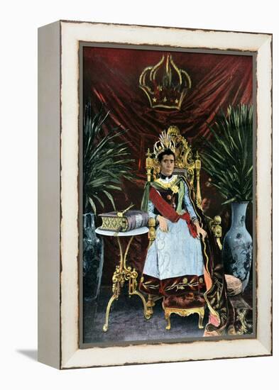 Queen Ranavalona Manjaka III of Madagascar, C 1880S-null-Framed Premier Image Canvas